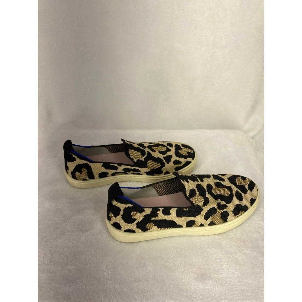 Rothy's The Kids Sneaker In Desert Cat Size 3